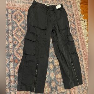 Abercrombie & Fitch Dark Baggy Cargo Pants